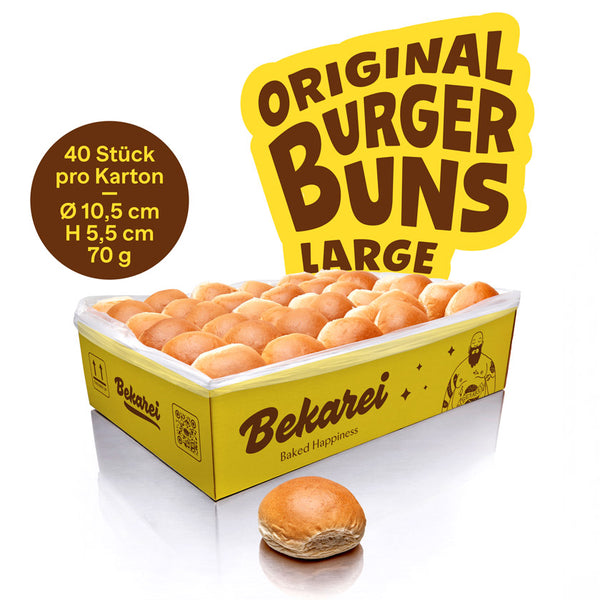 Original Burger Buns L - 40er BIGBOX